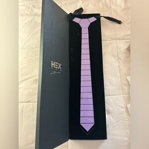 Purple Hex Tie